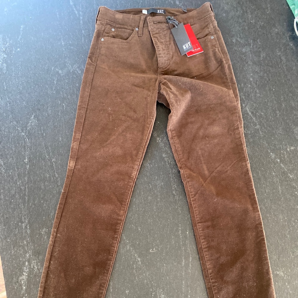 Kut from the Kloth Diana fab an skinny - corduroys